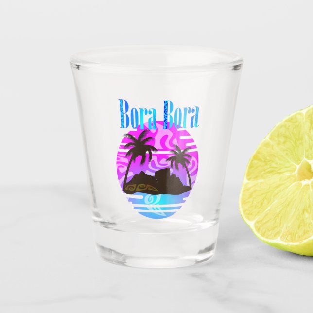 VERRE A SHOT BORA BORA (Devant)
