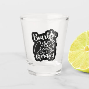 Verre A Shot bourgeois moins cher thérapie mot art drôle