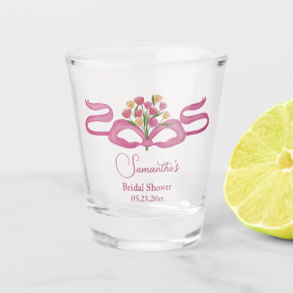 Verre A Shot Bows & Bouquets Flower Bloom Bar Party Favors