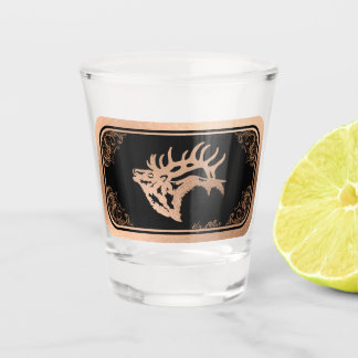 Verre A Shot Bull Elk