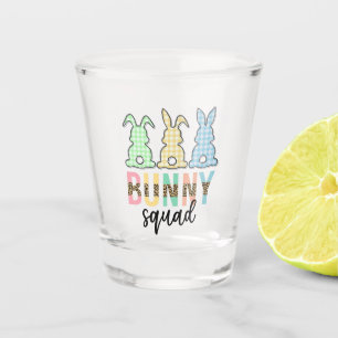 Verre A Shot Bunny Squad   Chasse aux oeufs de Pâques Cute Bun