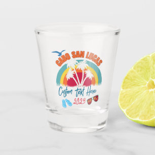 Verre A Shot Cabo San Lucas Mexique Personnalisation des vacanc