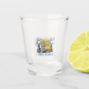 Verre A Shot Cadeau Camper   Randonnée En Halloween Anniversair
