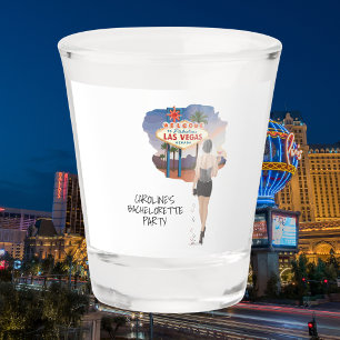 Verre A Shot Cadeau de casino pour l'enterrement de vie de jeun