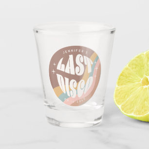 Verre A Shot Cadeau de fête de week-end de dernière disco rétro
