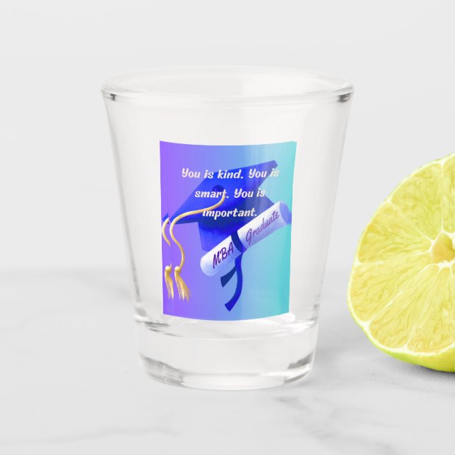 Verre A Shot Cadeau MBA (Devant)