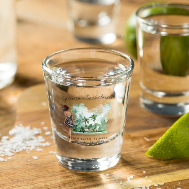 Verre A Shot Cadeau personnalisé pour enterrement de vie de jeu (Créateur téléchargé)