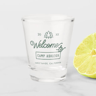 Verre A Shot Camp Thème Bachelorette