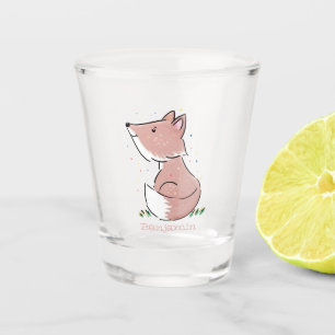 Verre A Shot Caricature pour bébé renard