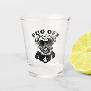 Verre A Shot Carlin désactivé Funny Pun Humour Pour Les Amate