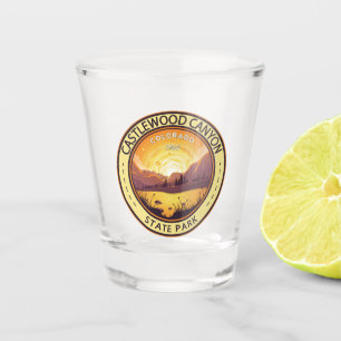 Verre A Shot Castlewood Canyon State Park Colorado Badge