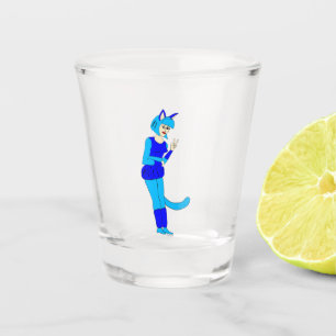 Verre A Shot catgirl