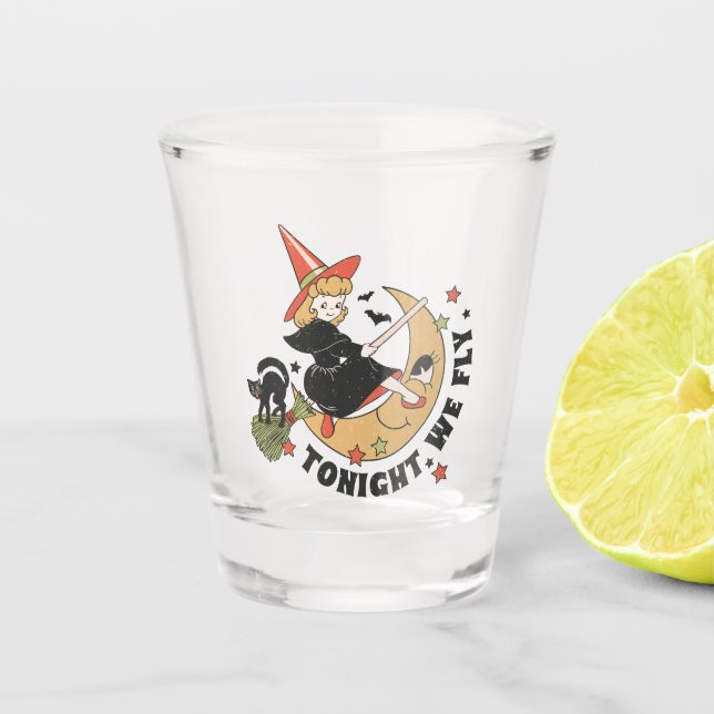Verre A Shot Ce Soir, Nous Volons Une Sorcière Mignonne (Devant)