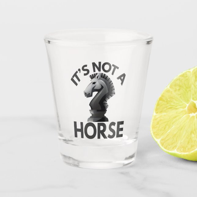 Verre A Shot c'est Not a Horse (Devant)