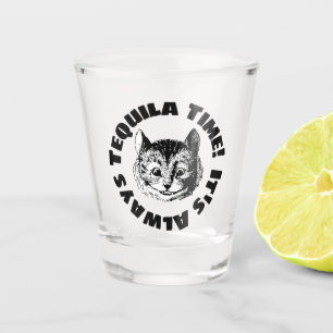 Verre A Shot C'est toujours l'heure de la Tequila !