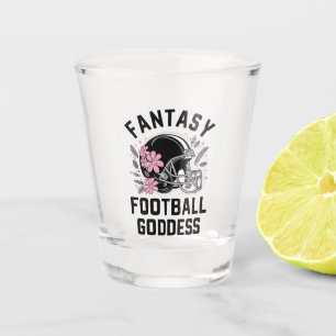 Verre A Shot Championnat d'Imaginaire de football Goddess Sport