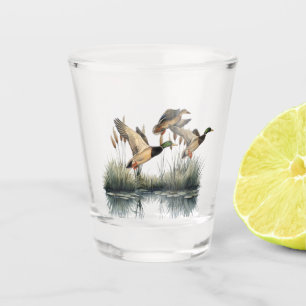 Verre A Shot Chasse au canard