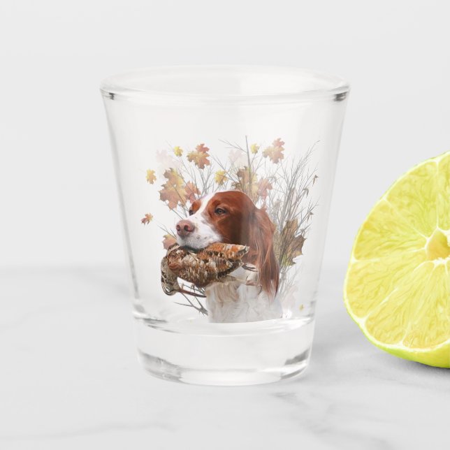 Verre A Shot Chasse aux oiseaux de jeu en altitude (Devant)