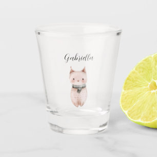 Verre A Shot Chat rose