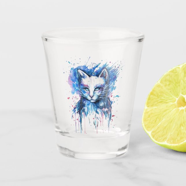 Verre A Shot Chatte (Devant)