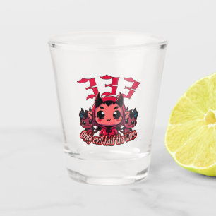 Verre A Shot Chibi Devil - 333 Seulement le mal moitié du temps