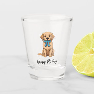 Verre A Shot Chien De Jour Personnalisé Avec Symbole Pi   Joyeu
