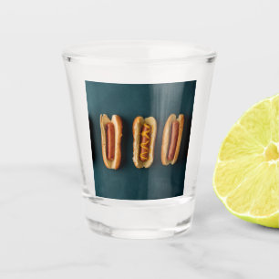 Verre A Shot Chiens chauds et fusils