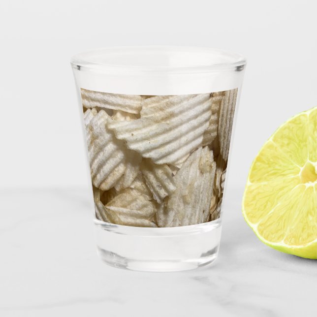 Verre A Shot Chips de pommes de terre (Devant)