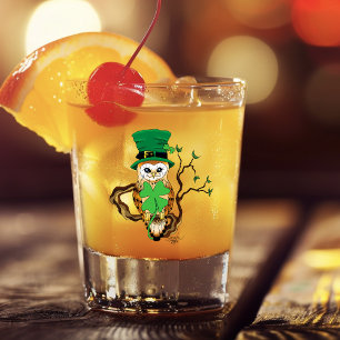 Verre A Shot Chouette irlandaise