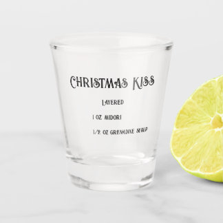 Verre A Shot Christmas Kiss Novelty shot verre