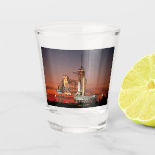 Verre A Shot Ciel rouge pour le lancement de la navette spatial