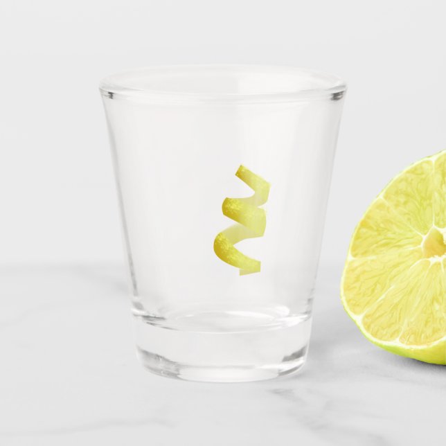 Verre A Shot citron seulement (Devant)