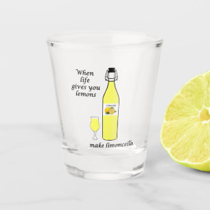 Verre A Shot Citrons en Limoncello