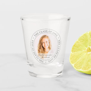 Verre A Shot Classe de diplômes de 20XX Photo personnalisée s