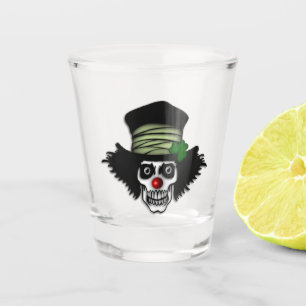 Verre A Shot Clown de squelette irlandais déplaisant
