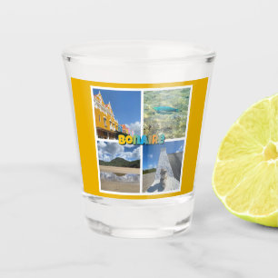 Verre A Shot Collage photo Pittoresque Bonaire