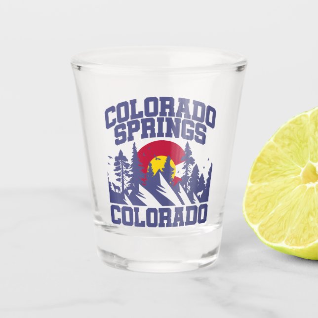 Verre A Shot Colorado Springs, Colorado (Devant)