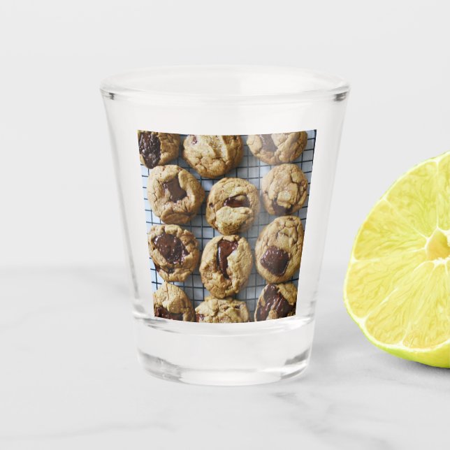 Verre A Shot Cookies de chips au chocolat (Devant)
