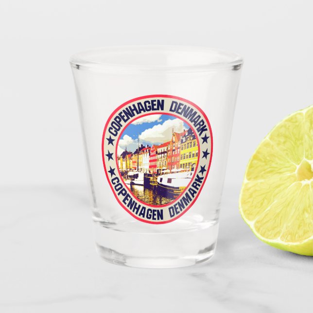 Verre A Shot Copenhague (Devant)