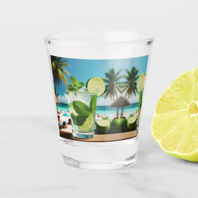 Verre A Shot Copo de Shot Personalizado Caipirinha (Devant)