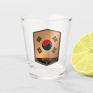 Verre A Shot Corée du Sud