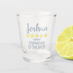 Verre A Shot Cortège de mariage et de noce 5 étoiles Beau-père