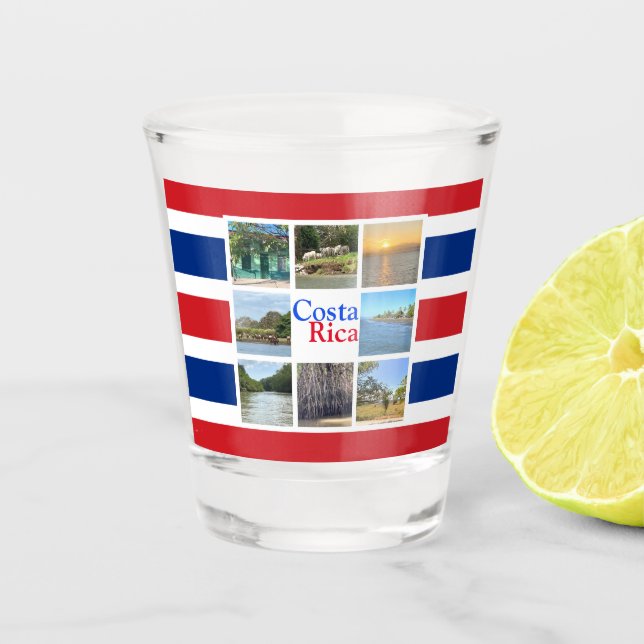 Verre A Shot Costa Rica (Devant)