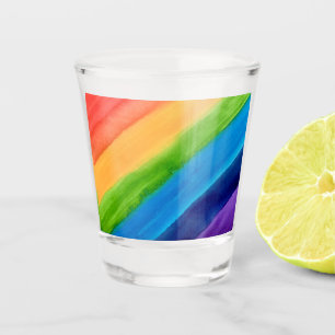 Verre A Shot Couleurs arc-en-ciel