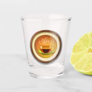 Verre A Shot Coupe de café chaud.