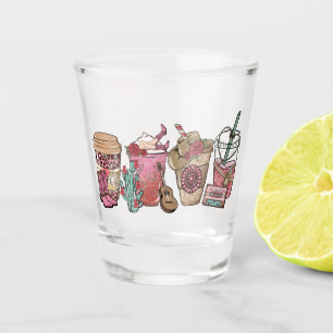 Verre A Shot Coupes de café Country Cowboy   Thème occidental