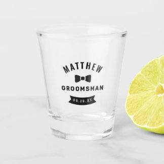 Verre A Shot Cravate de Bow