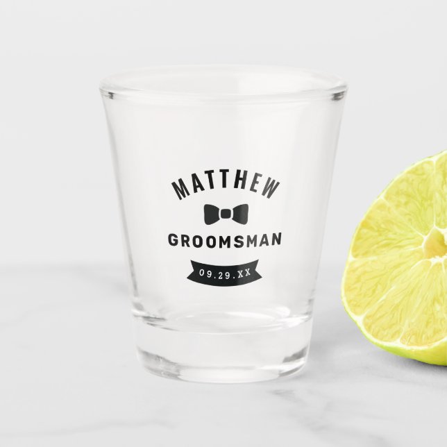 Verre A Shot Cravate de Bow (Devant)