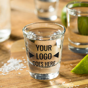 Verre A Shot Créez votre propre modèle de logo d'entreprise per