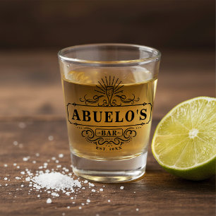 Verre A Shot Custom Abuelo's Bar Année de création